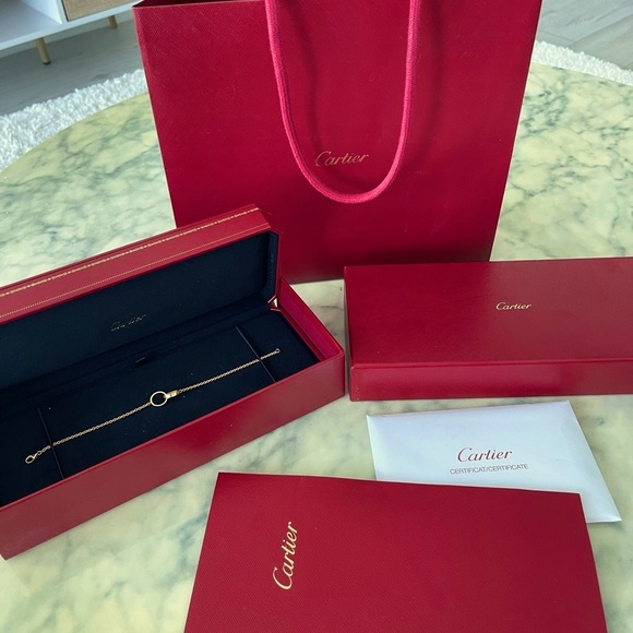 Cartier love original bracelet small model full set with receipt and certificate - Picture 1 of 11